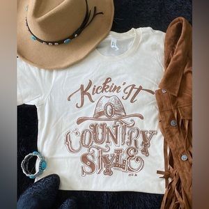 L&B Life Country western graphic tee Size 3X